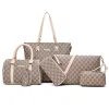 The 2023 Spring/Summer new women's bag, a six-piece set with European and American fashion and trendy prints, is versatile and can be worn by hand, shoulder or crossbody Application Scenario